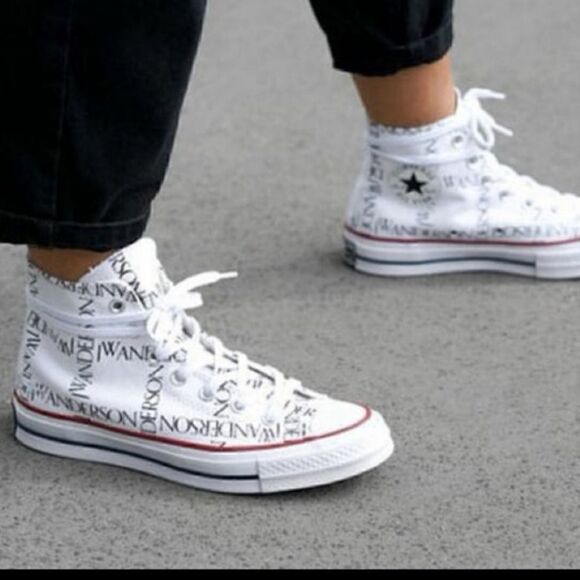 Converse X JW Anderson CTAS Hitop Sneakers - Picture 2 of 10